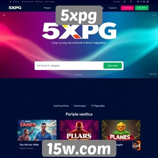 Interface do site 5xpg passa por melhorias